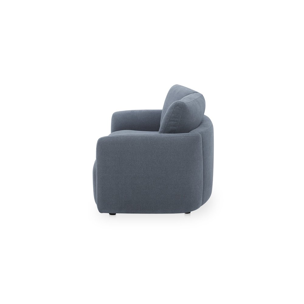 Callie Sofa 68 in. Slate Blue. Picture 3