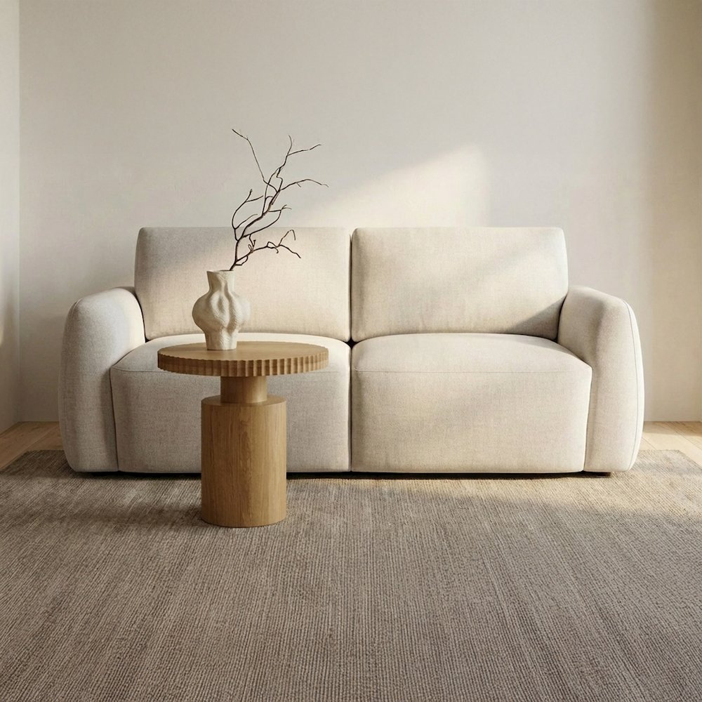 Callie Sofa 68 in. Flecked Oat. Picture 7