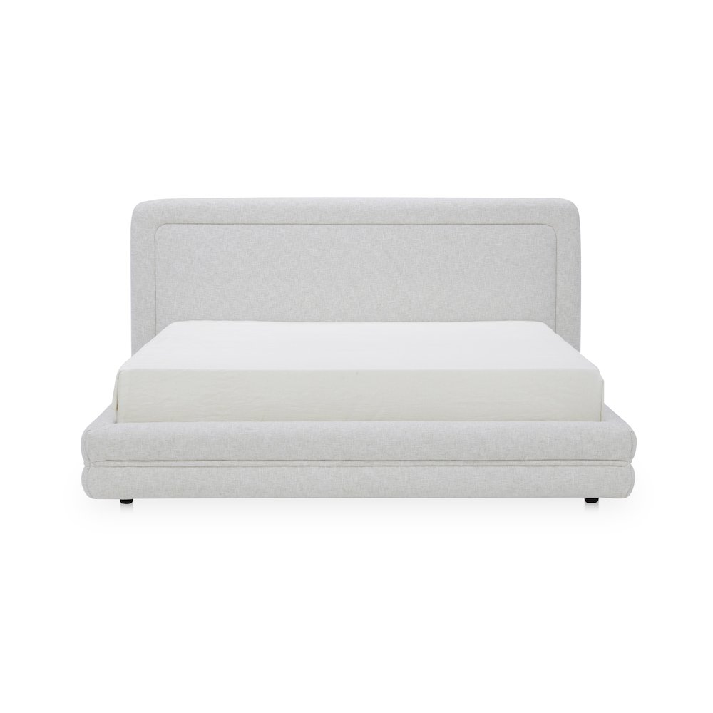 Tory Queen Bed Pebble. Picture 1