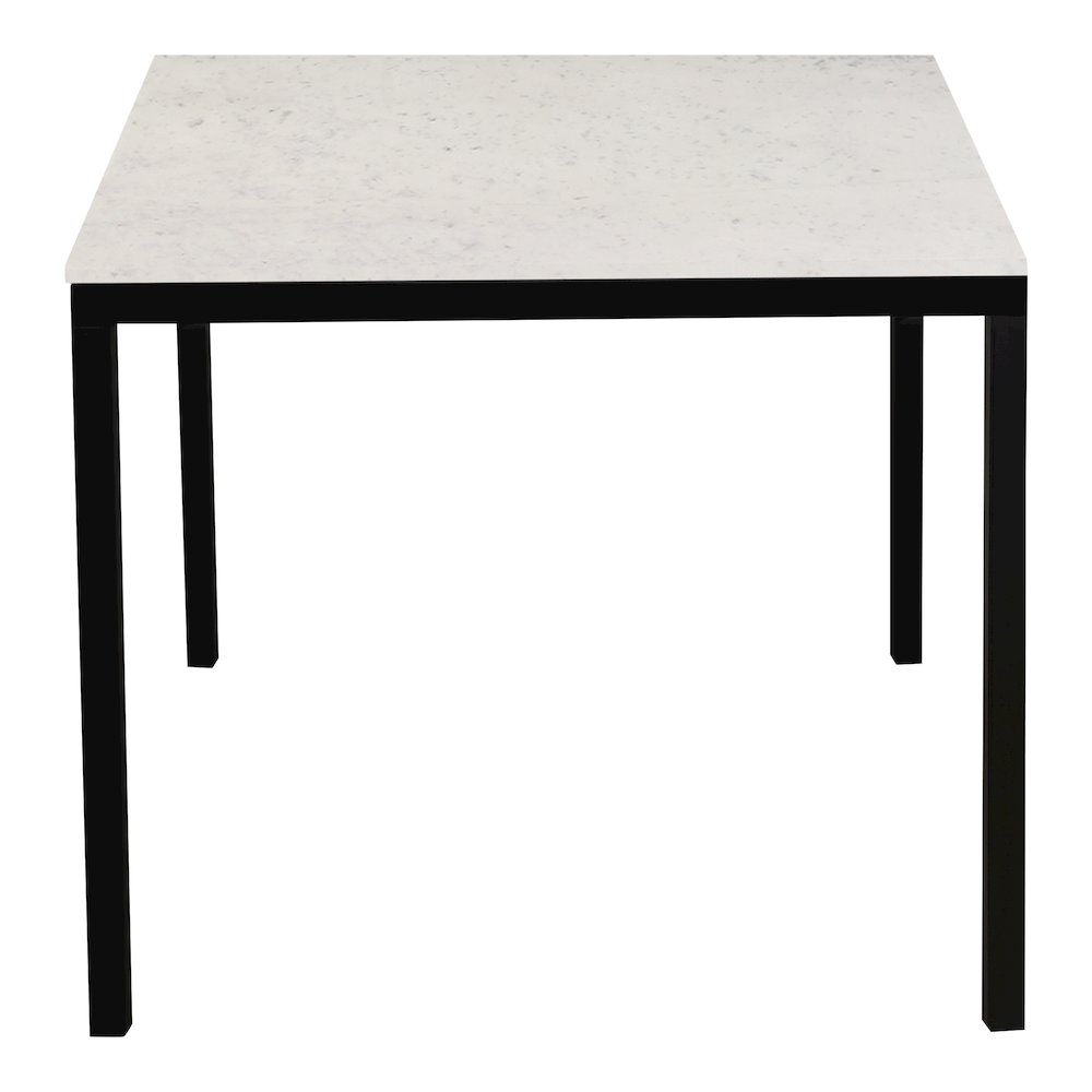 Parson Marble Small Dining Table White. Picture 3