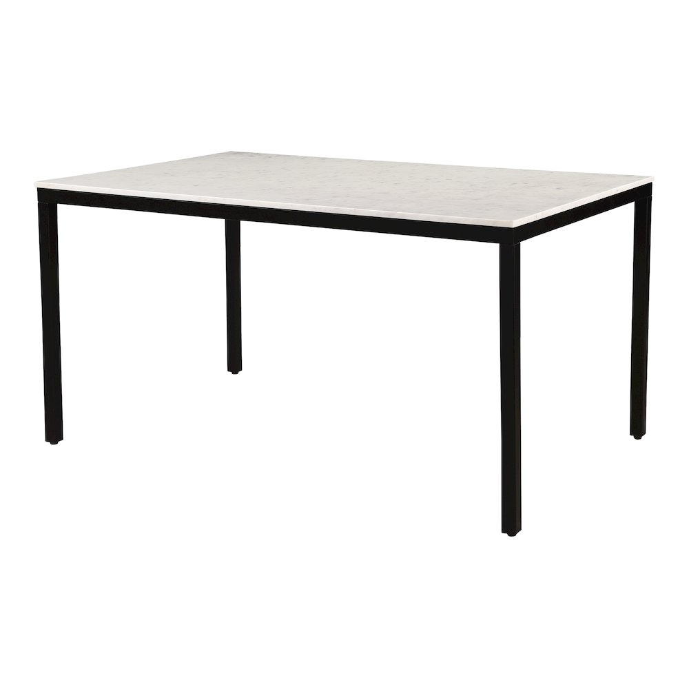 Parson Marble Small Dining Table White. Picture 4