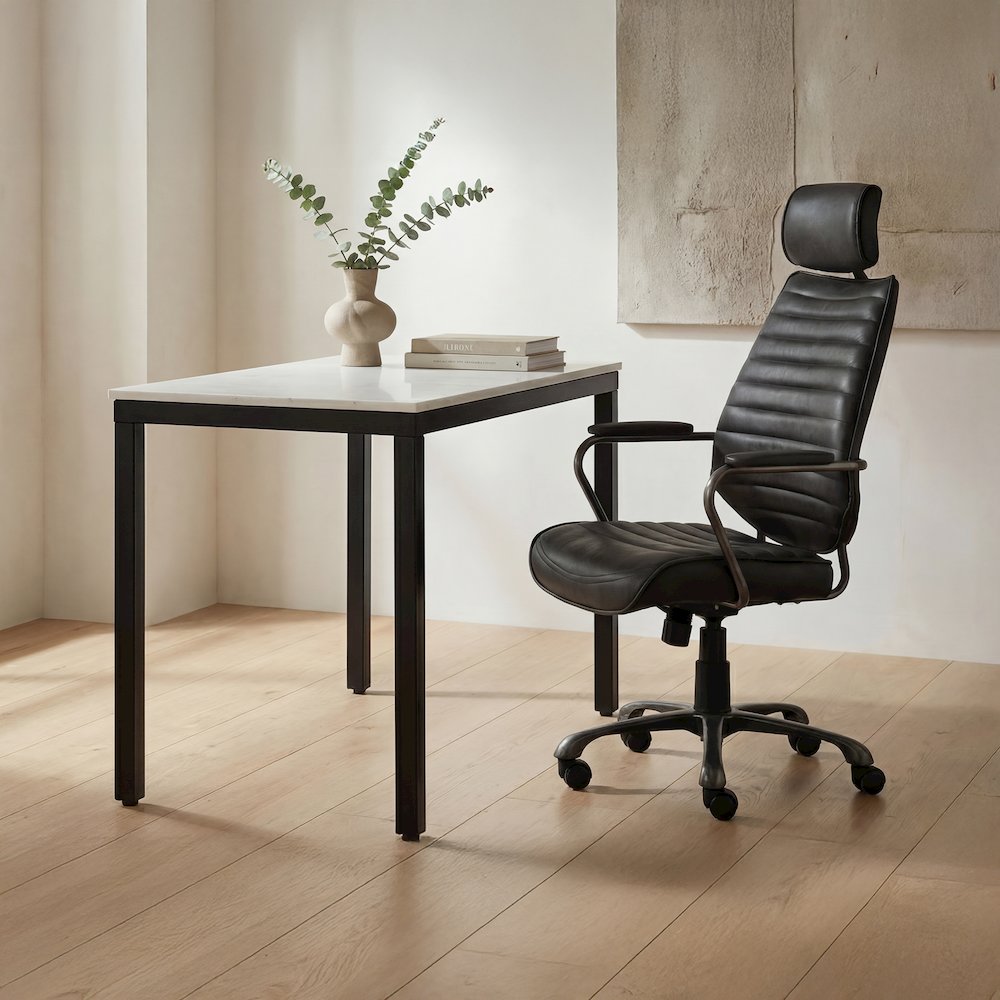 Parson Marble Mini Desk White. Picture 10