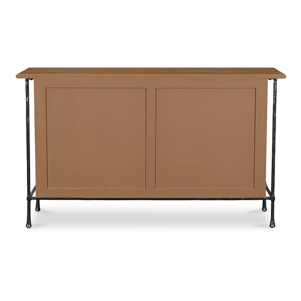 Rene 6 Drawer Dresser Brown. Picture 4