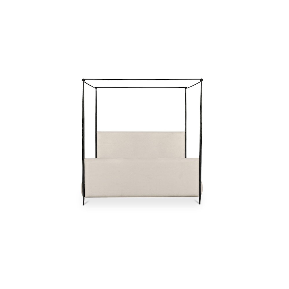 Viola Queen Bed Beige. Picture 1