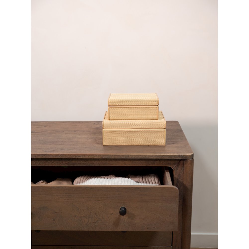Mabel 6 Drawer Dresser Dark Brown. Picture 11