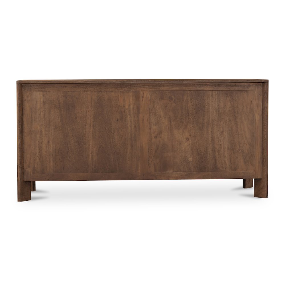 Mabel 6 Drawer Dresser Dark Brown. Picture 6