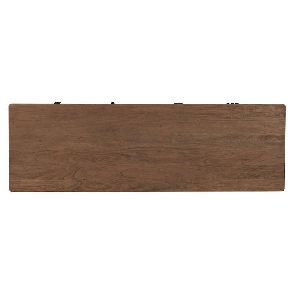 Mabel 6 Drawer Dresser Dark Brown. Picture 7