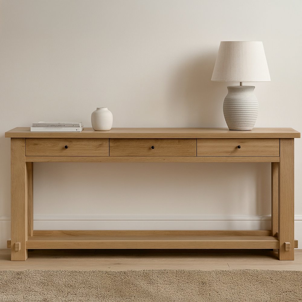 Morey Console Table Natural. Picture 2