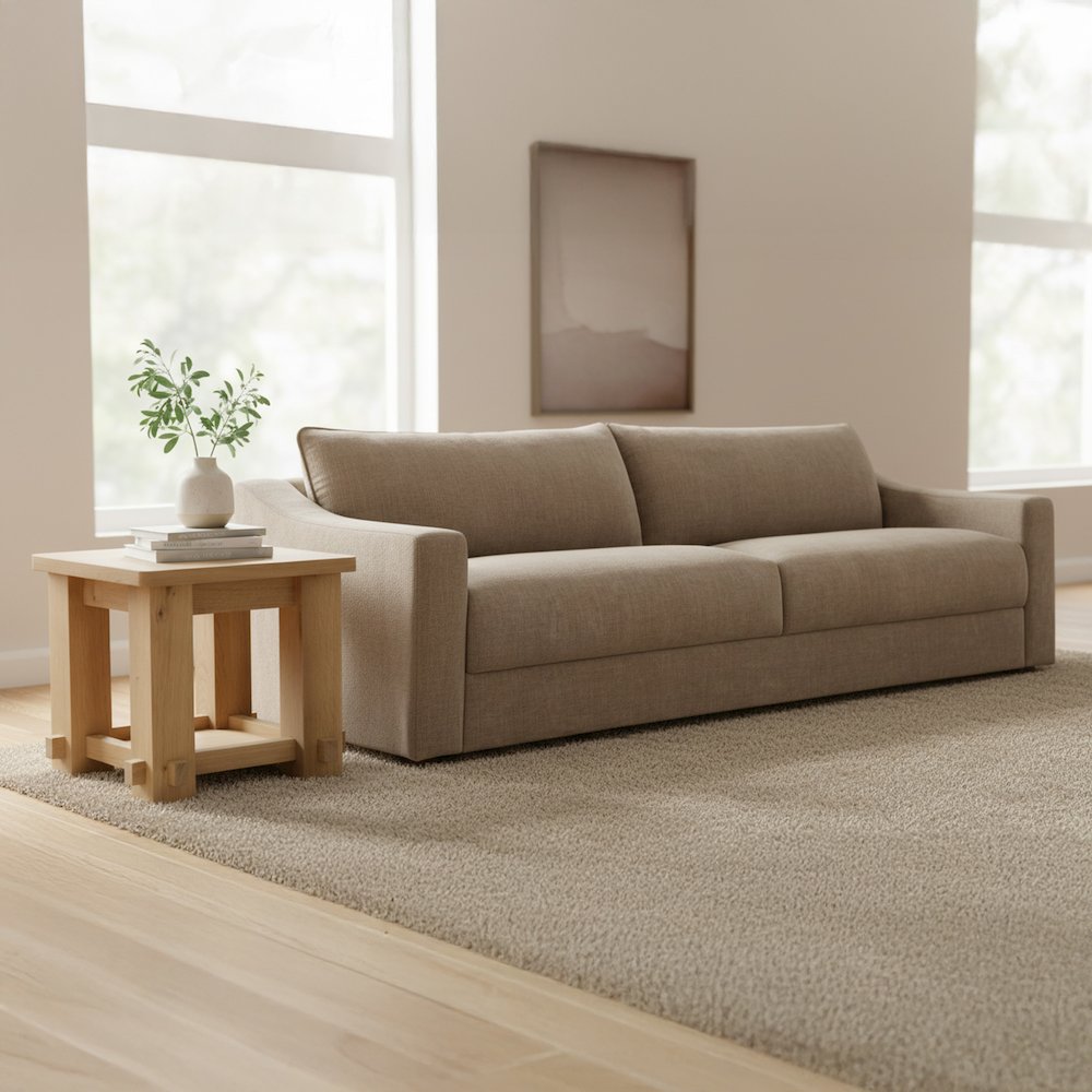 Morey Side Table Natural. Picture 5