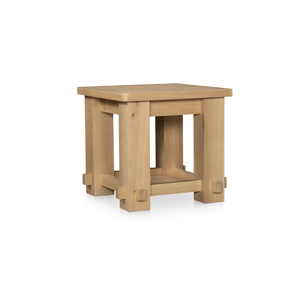 Morey Side Table Natural. Picture 2