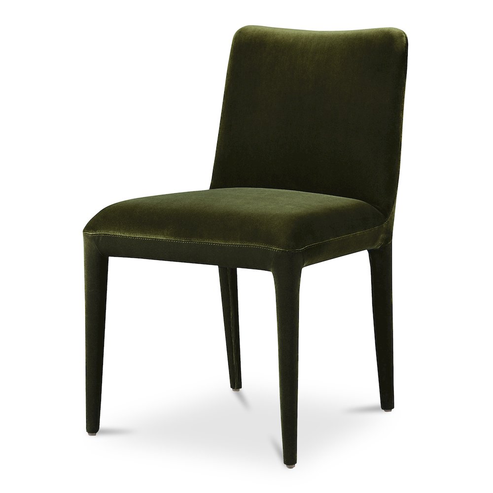 Calla Dining Chair Green Velvet - Set Of Two. Picture 5