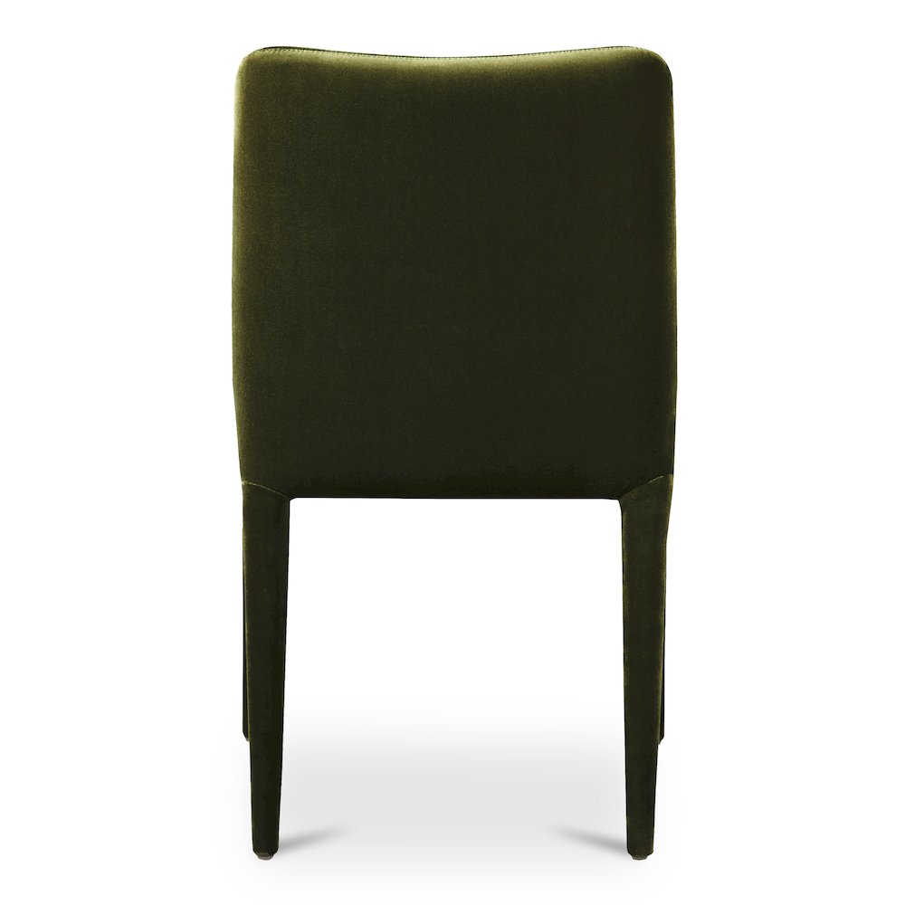 Calla Dining Chair Green Velvet - Set Of Two. Picture 7
