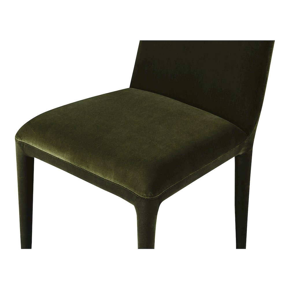 Calla Dining Chair Green Velvet - Set Of Two. Picture 8