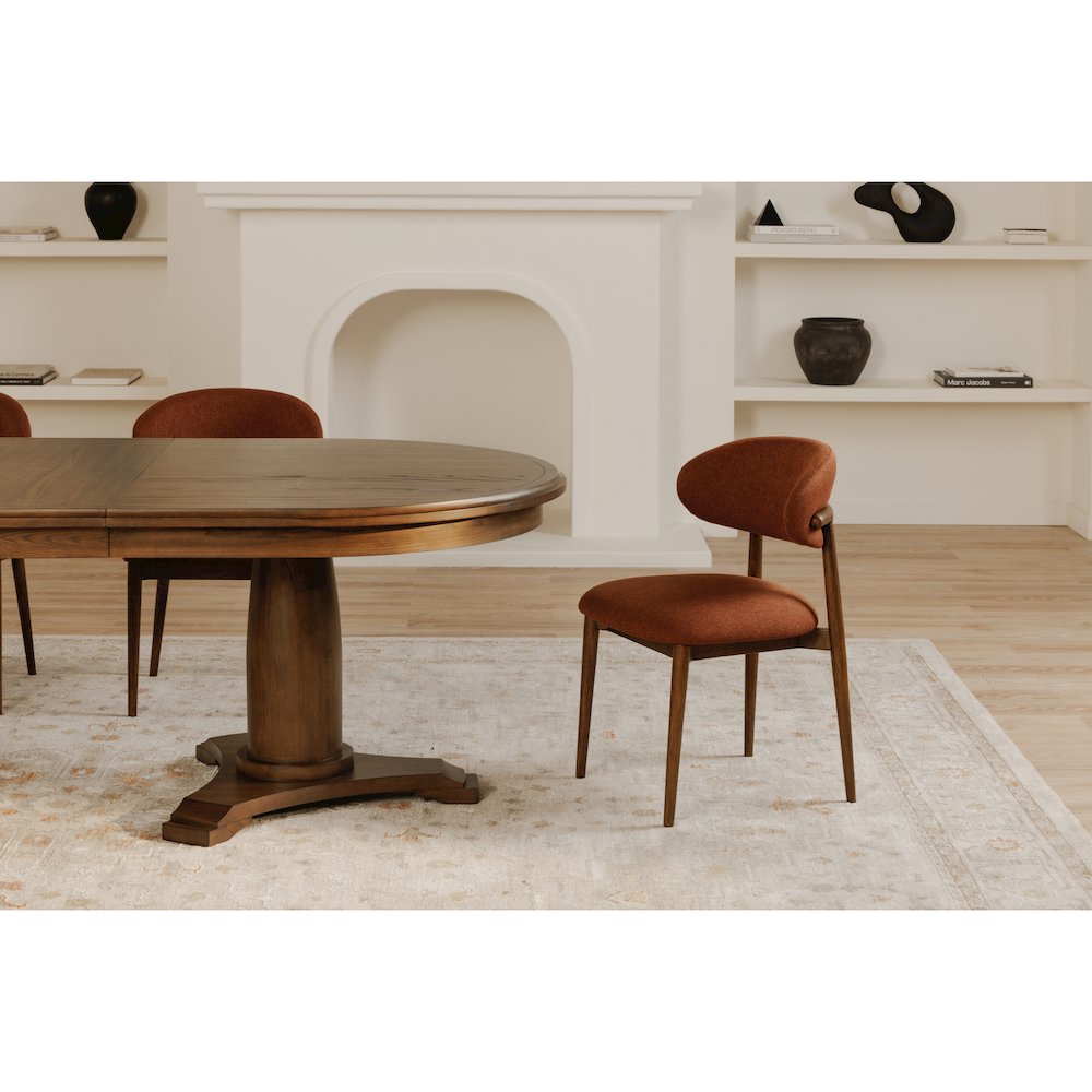 Ellie Dining Chair Rust. Picture 6