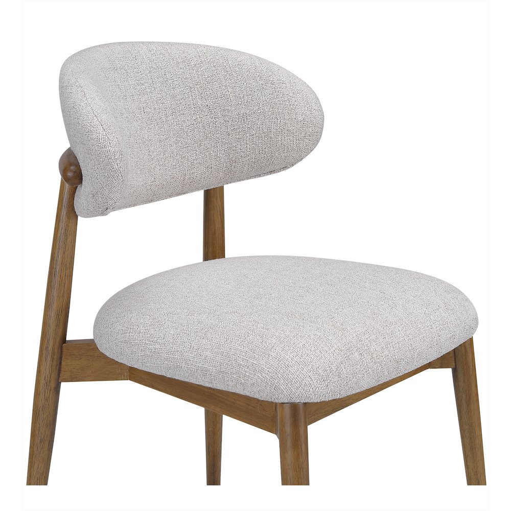 Ellie Dining Chair Oatmeal. Picture 5