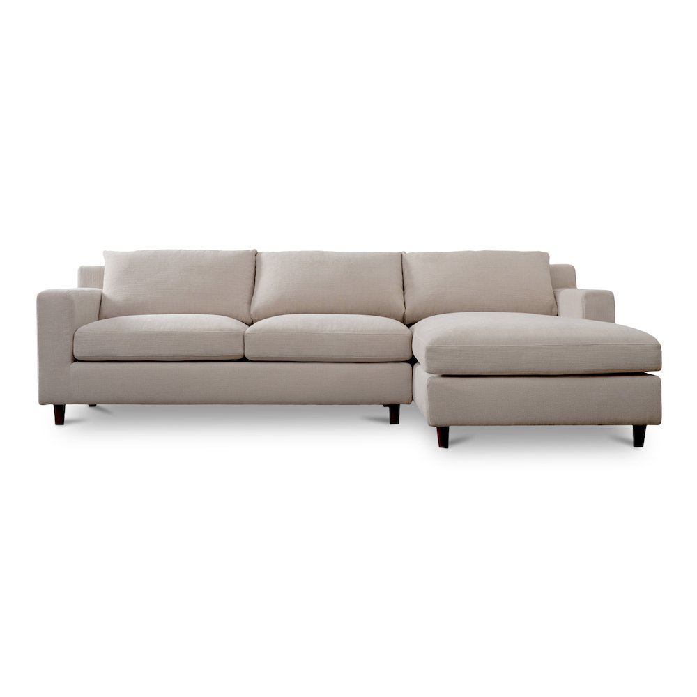 Hutton Right Sectional Beige. Picture 1