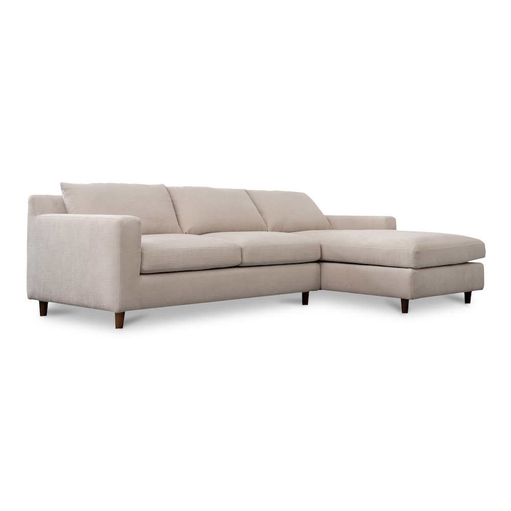 Hutton Right Sectional Beige. Picture 2