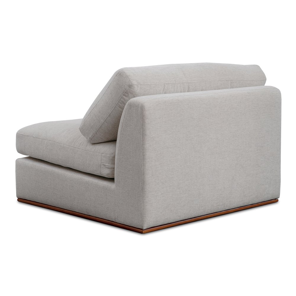 Rue Slipper Chair Flecked Grey. Picture 2