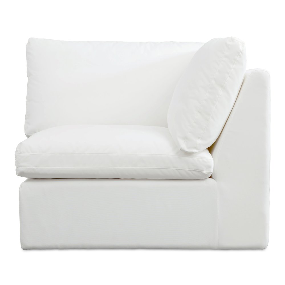 Miles Outdoor Corner White. Picture 1