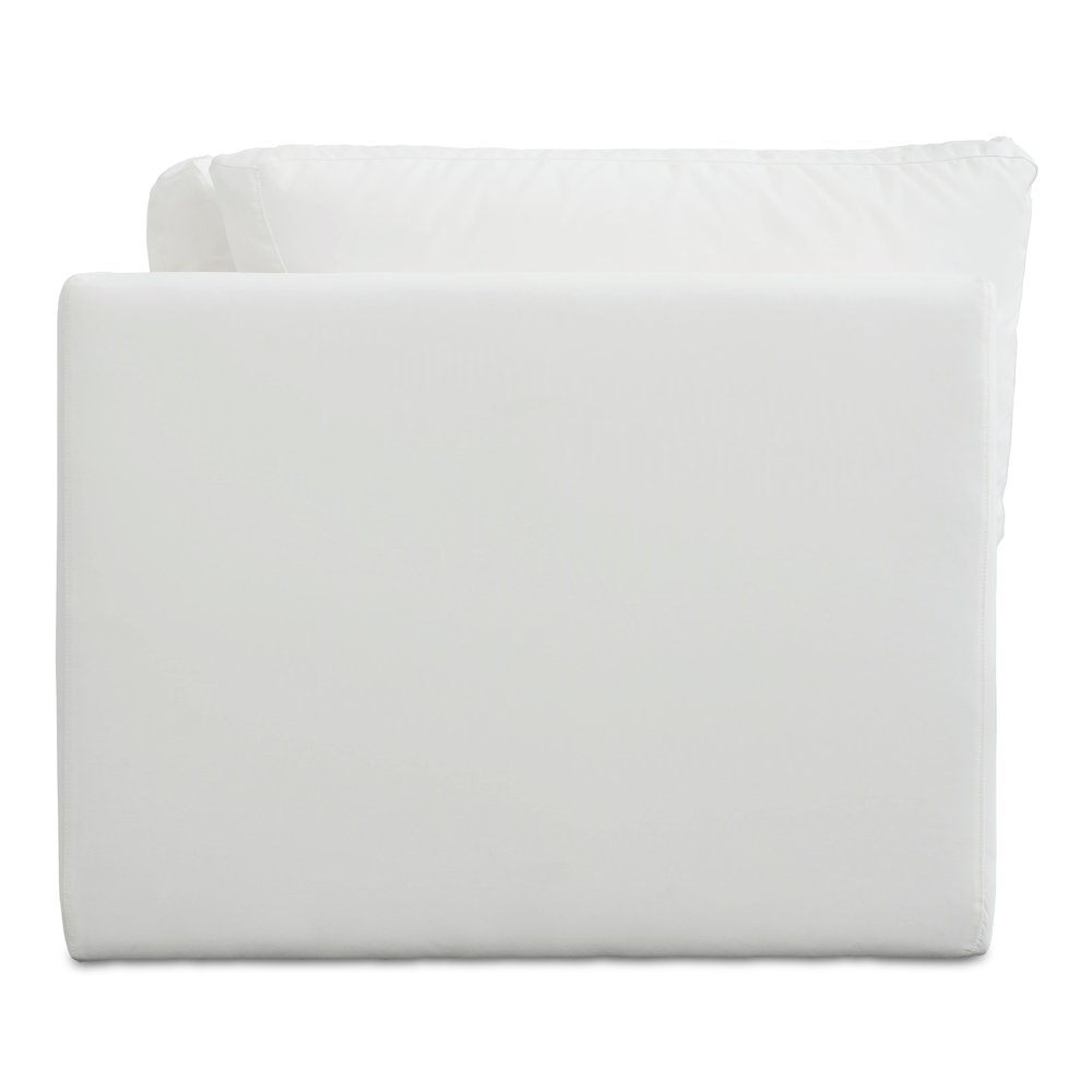 Miles Outdoor Corner White. Picture 5