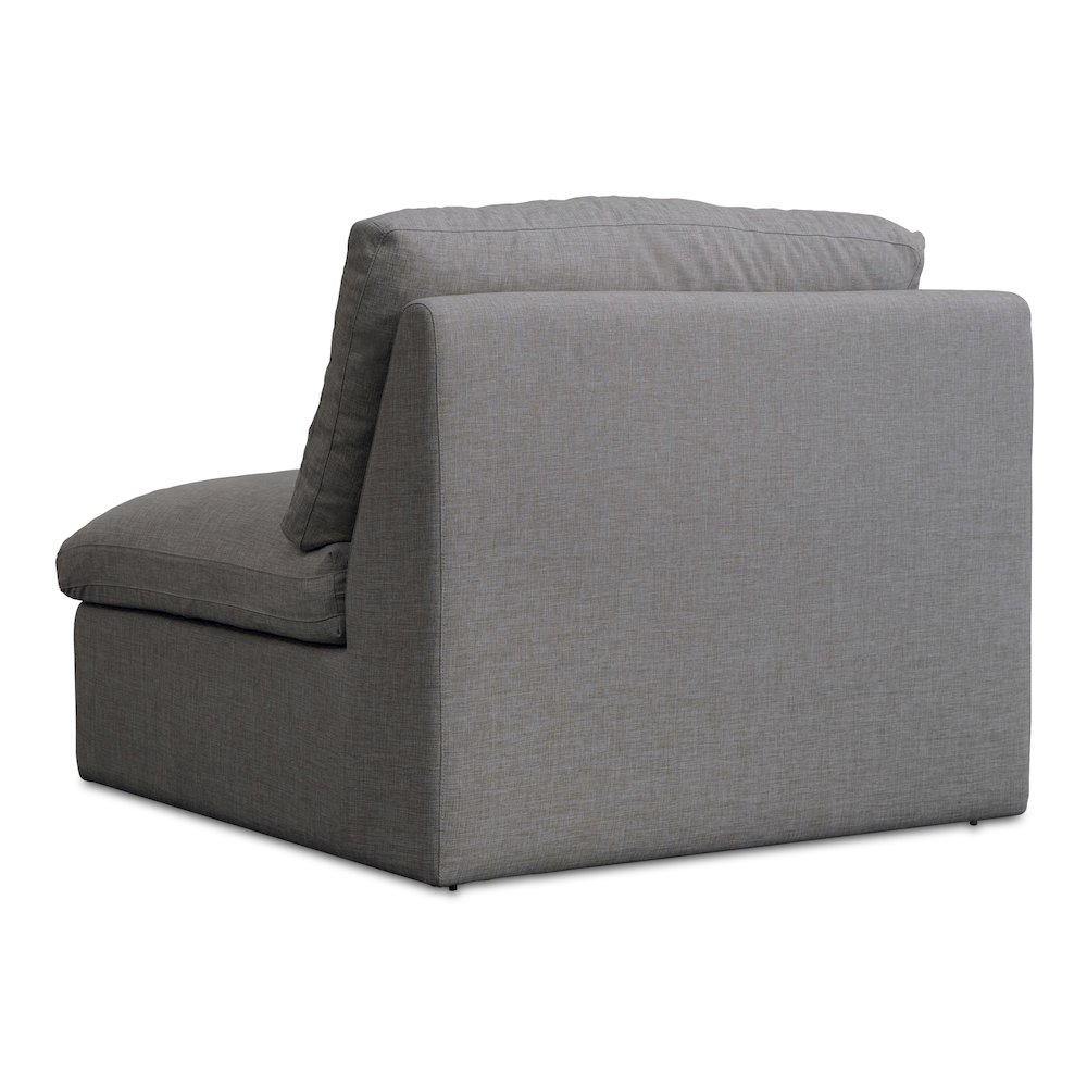 Miles Outdoor Corner Speckled Light Grey. Picture 3