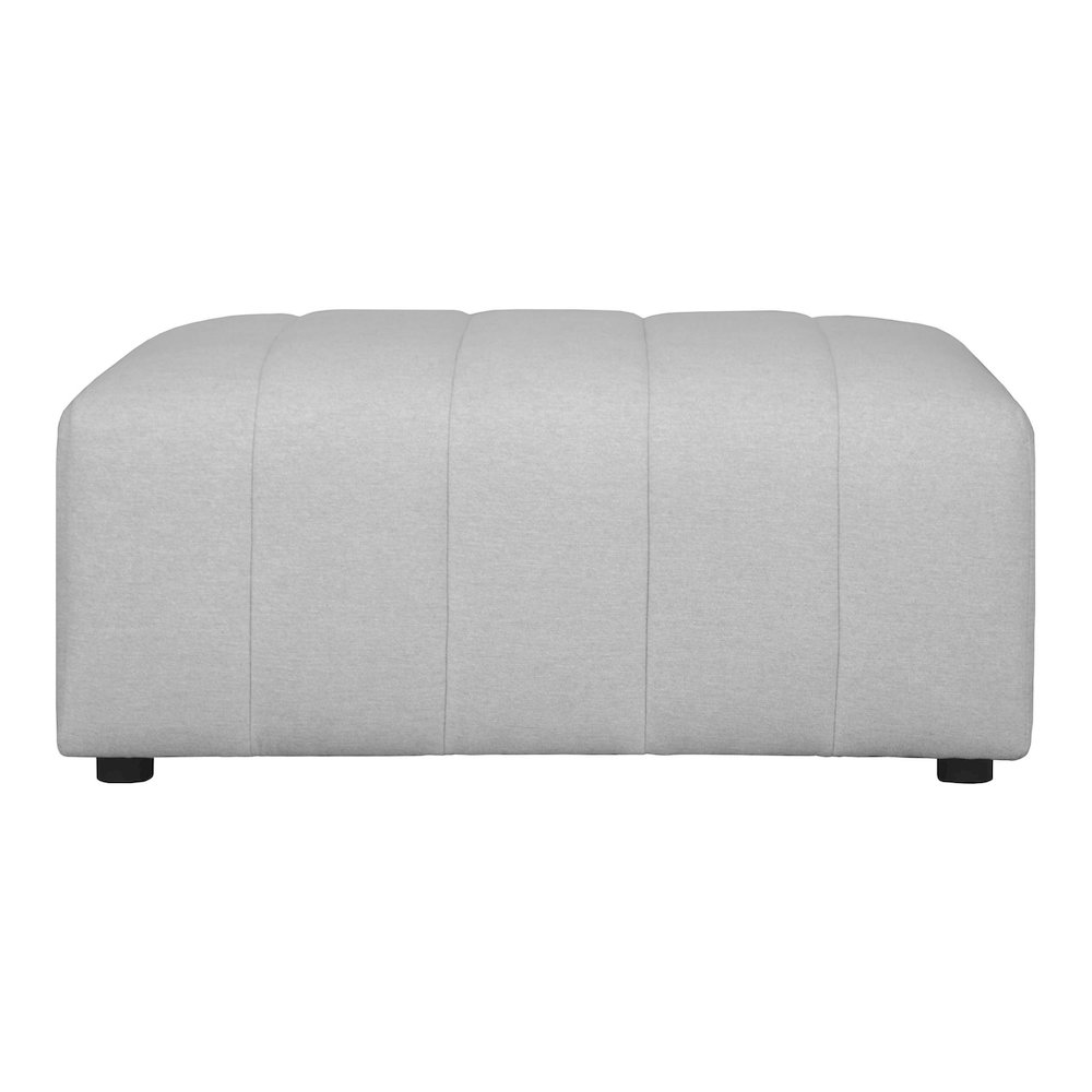 Lyric Ottoman Beige. Picture 1