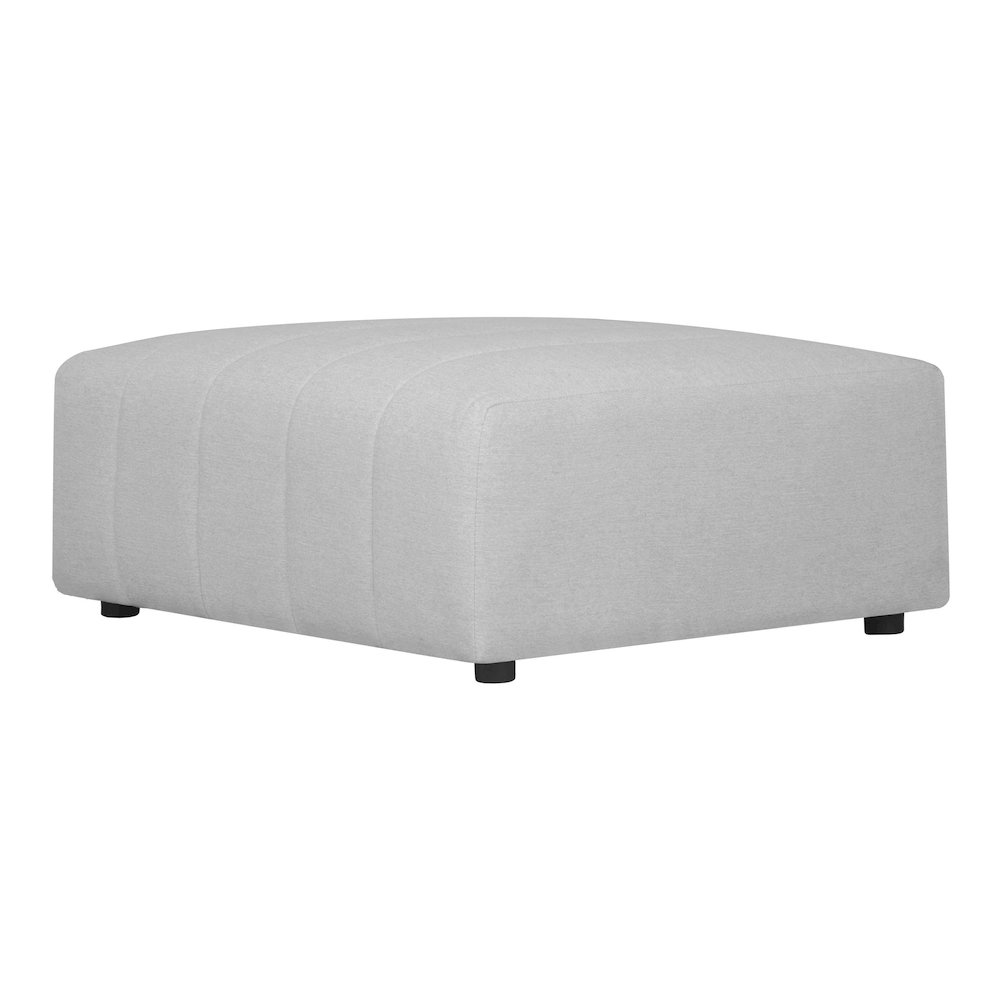 Lyric Ottoman Beige. Picture 2