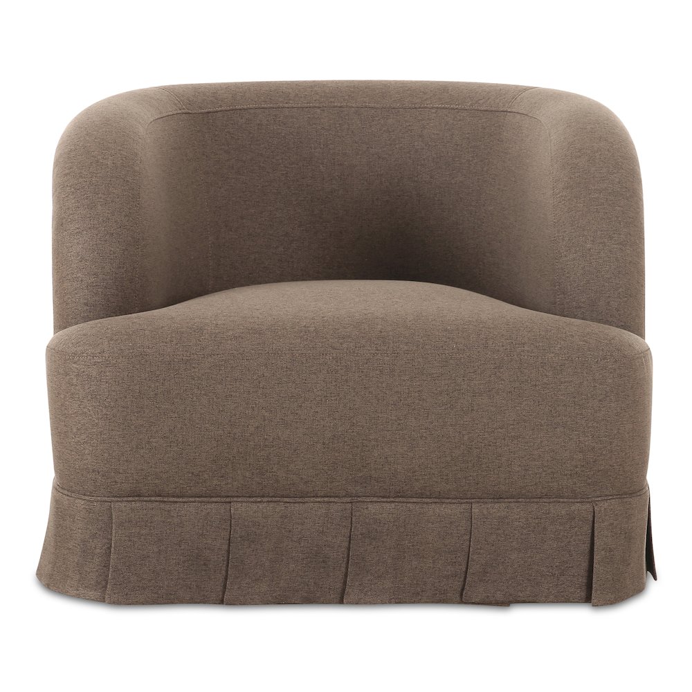 Maren Swivel Chair Brown. Picture 1