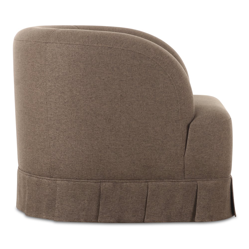 Maren Swivel Chair Brown. Picture 3
