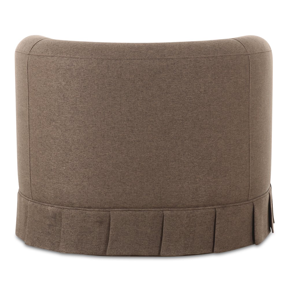 Maren Swivel Chair Brown. Picture 4