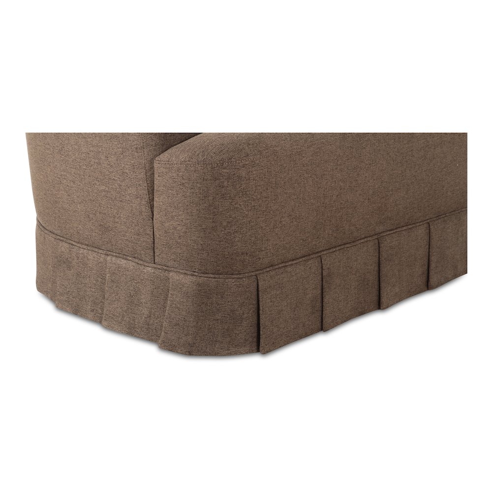 Maren Swivel Chair Brown. Picture 7