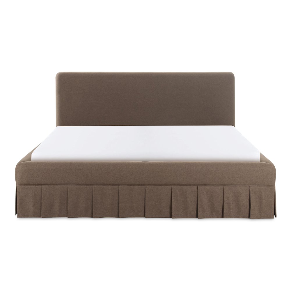 Maren King Bed Brown. Picture 1