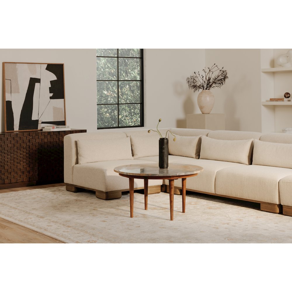 June Sofa Oatmeal. Picture 9