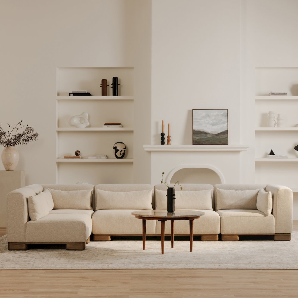 June Sofa Oatmeal. Picture 11