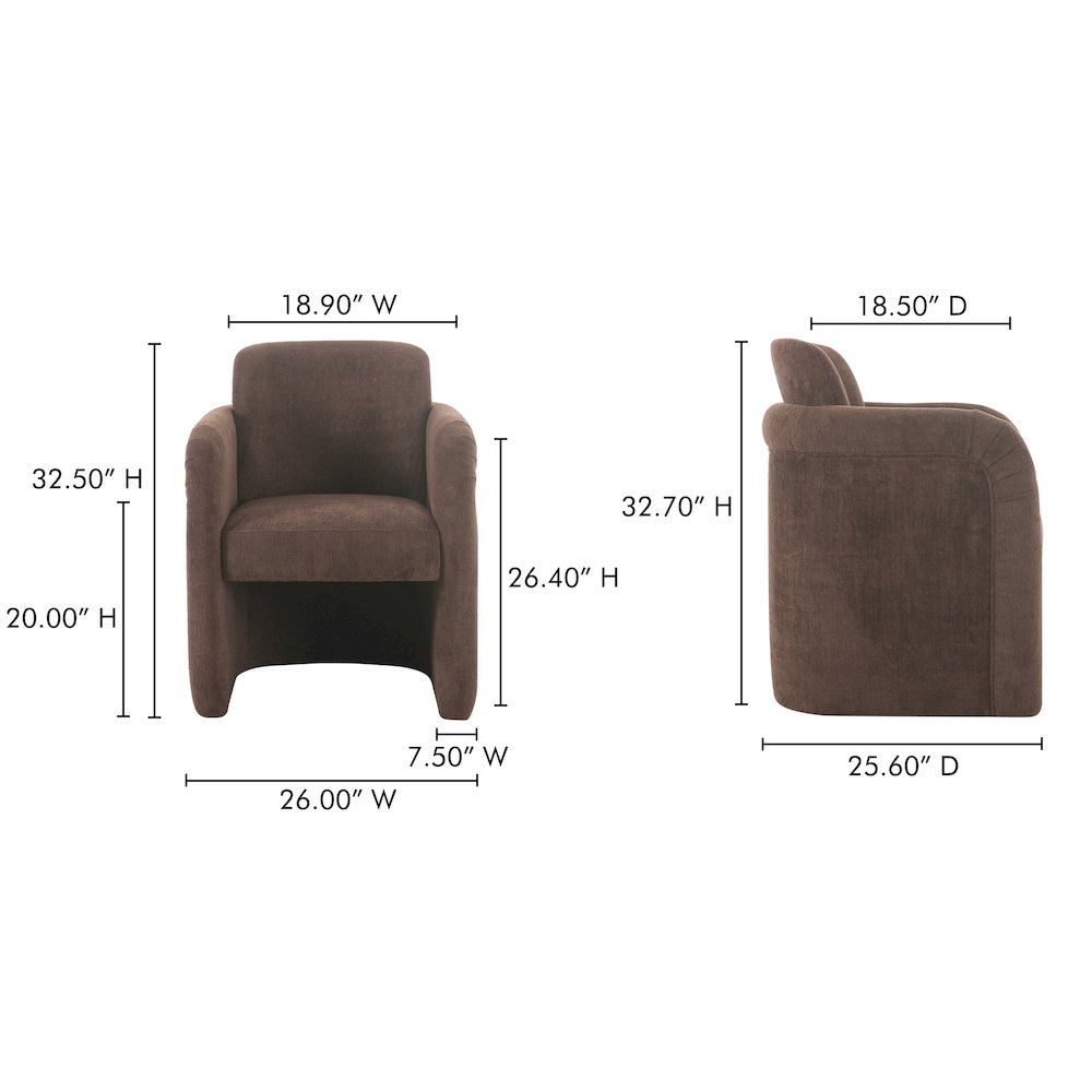 Mesto Rolling Dining Chair. Picture 13