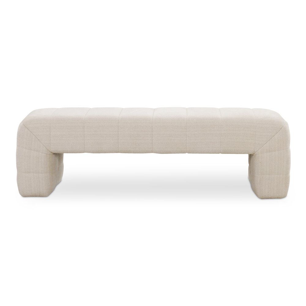 Verity Bench Oatmeal. Picture 1