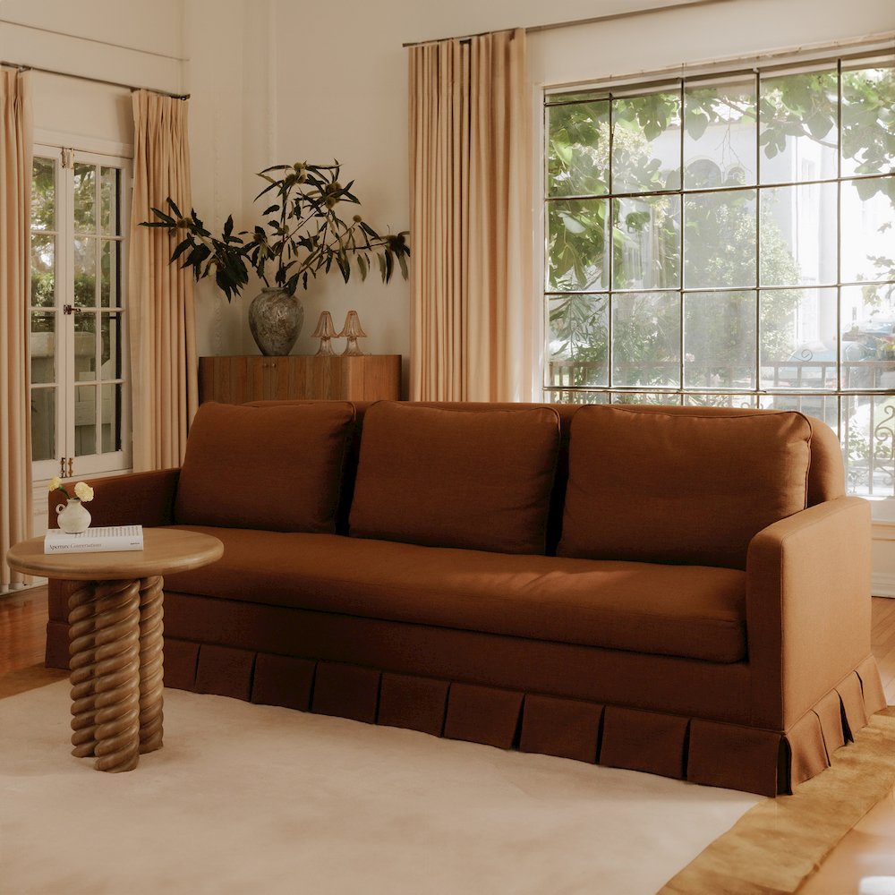 Pellicano Sofa Terracotta. Picture 9