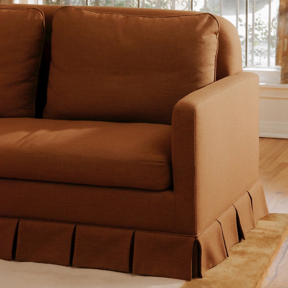 Pellicano Sofa Terracotta. Picture 2