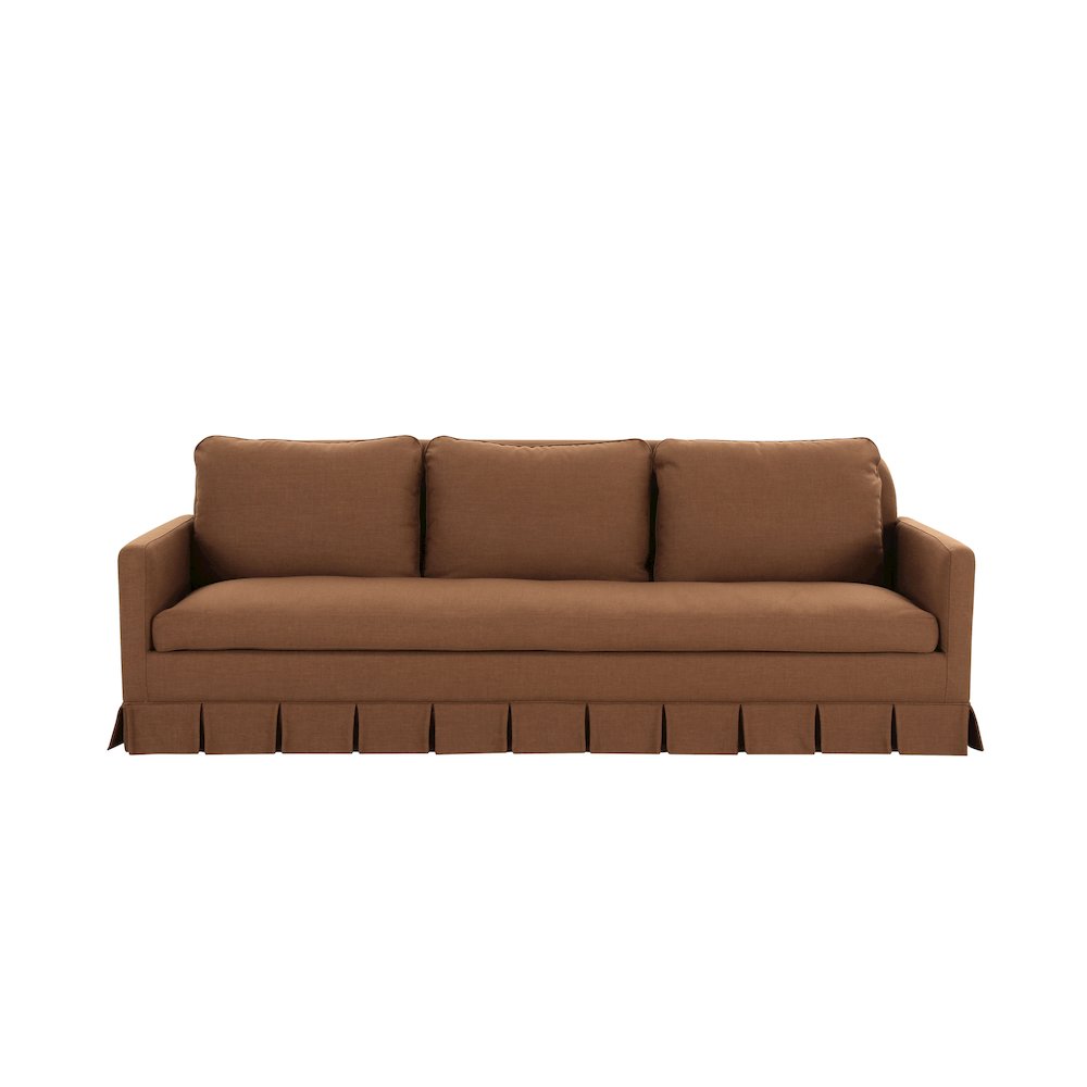 Pellicano Sofa Terracotta. Picture 1