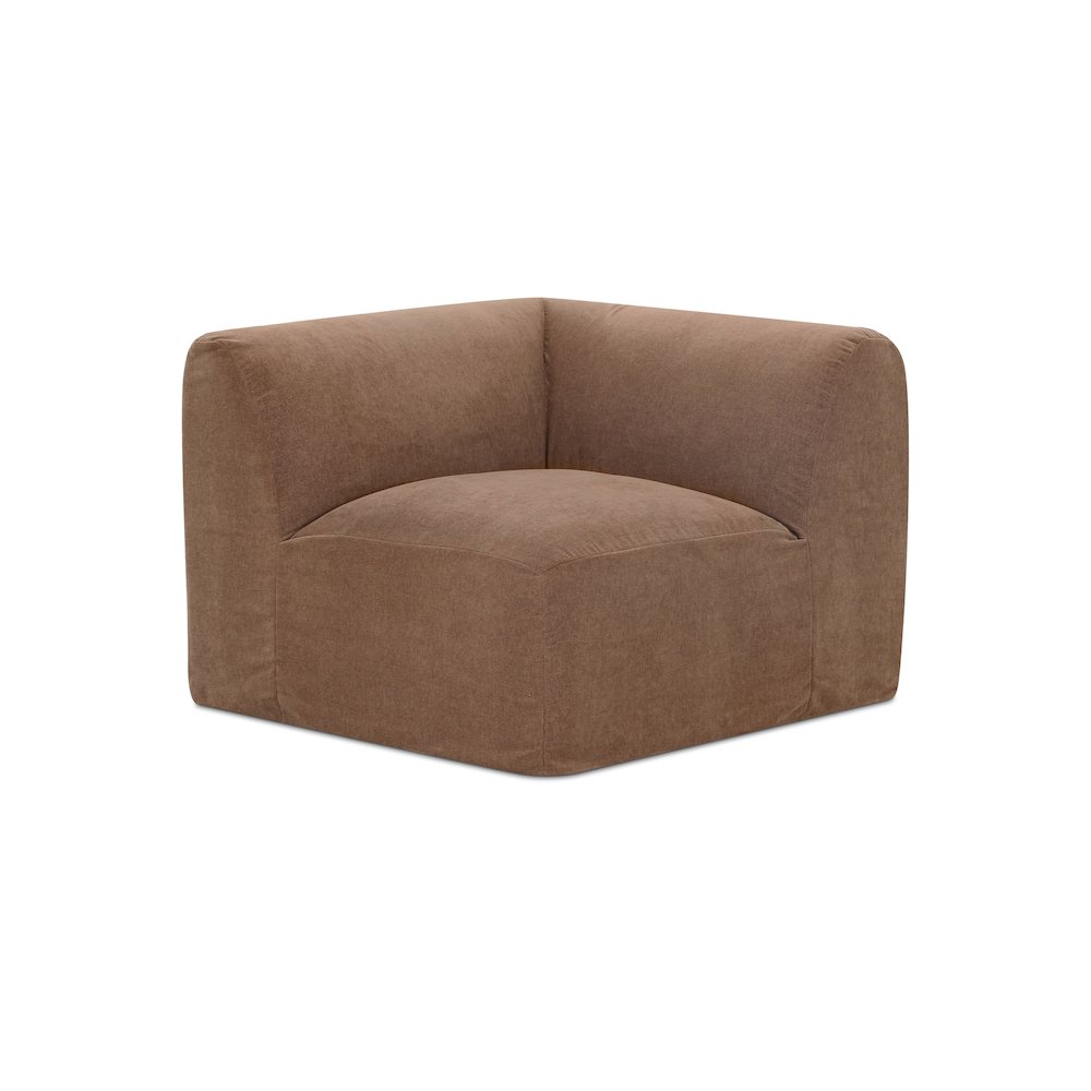Isla Corner Chair Mocha. Picture 1