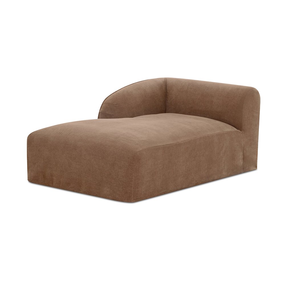 Isla Left Arm Facing Chaise Mocha. Picture 3