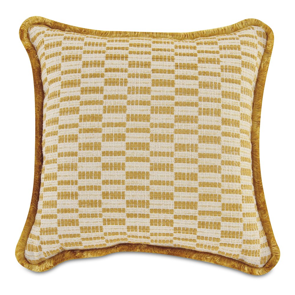 Leone Cushion Chartreuse. Picture 1
