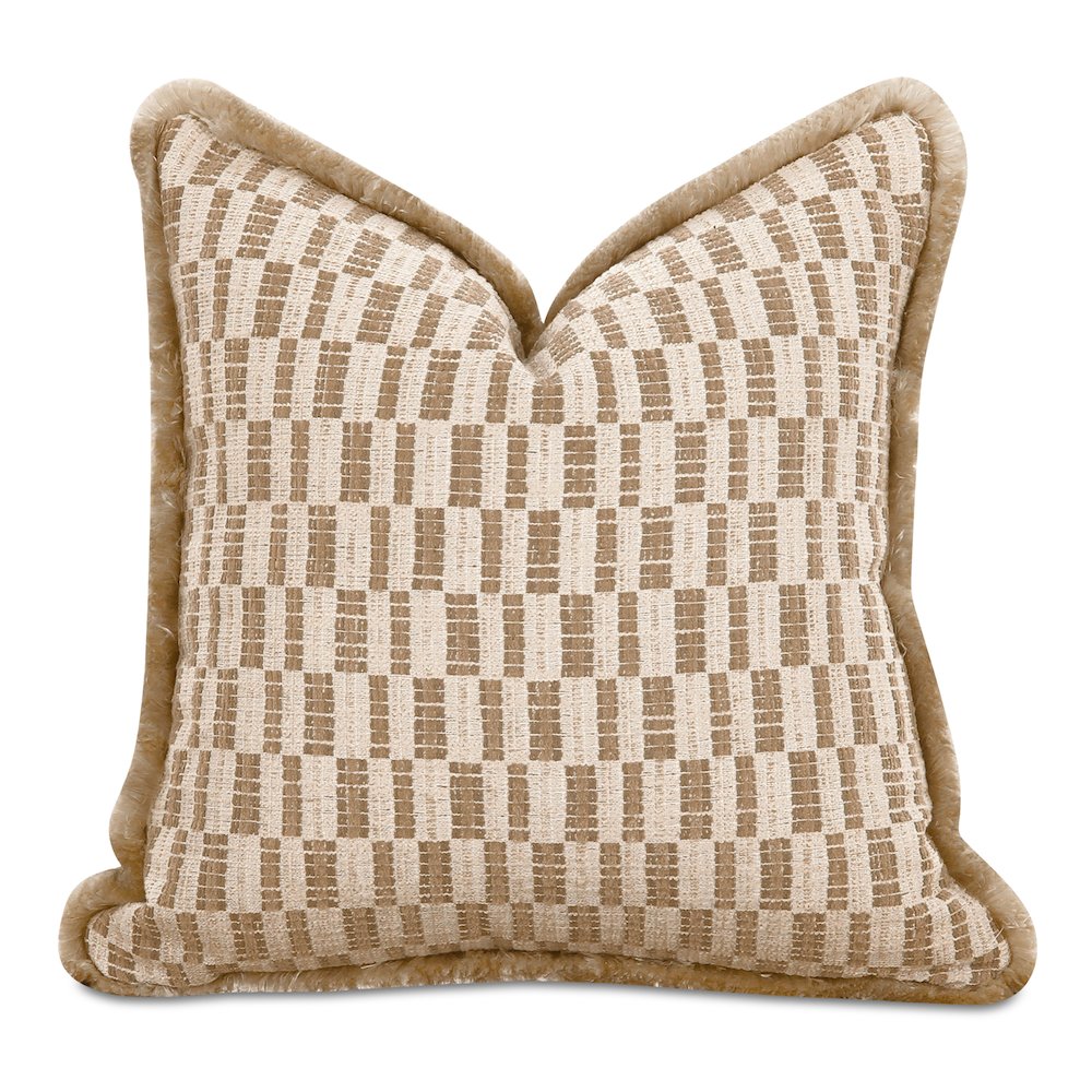 Leone Cushion Taupe. Picture 2