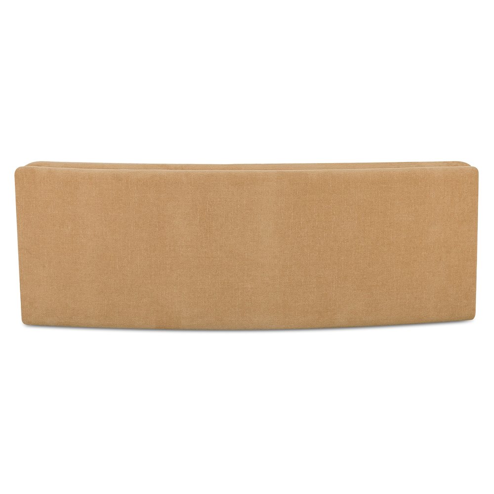 Naomi Concave Sofa Golden Yellow. Picture 6