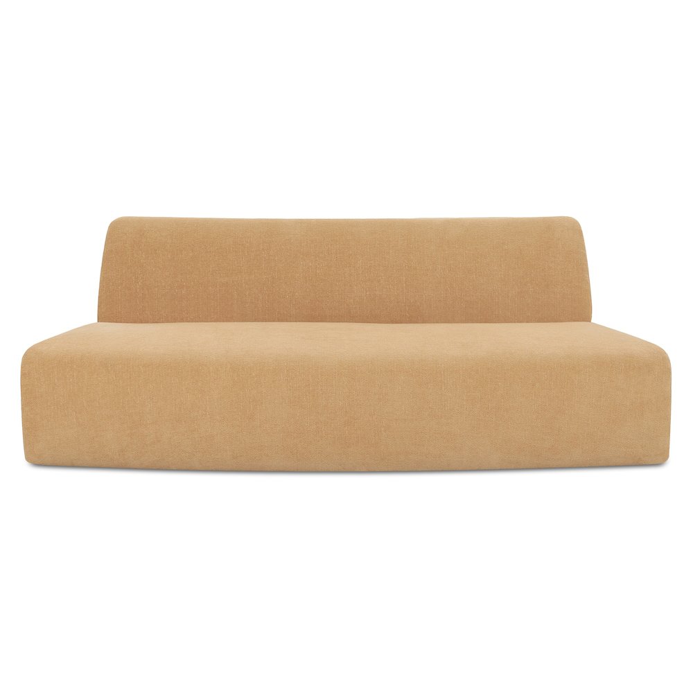 Naomi Convex Sofa Golden Yellow. Picture 1