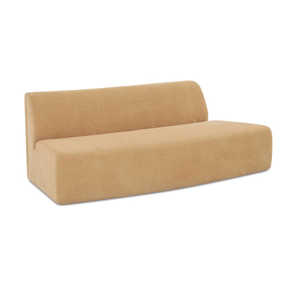 Naomi Convex Sofa Golden Yellow. Picture 3