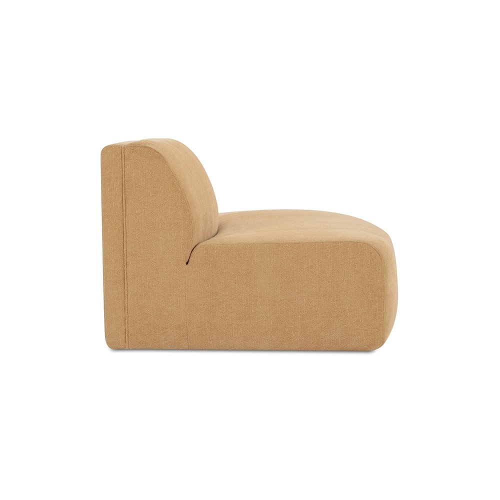 Naomi Convex Sofa Golden Yellow. Picture 5