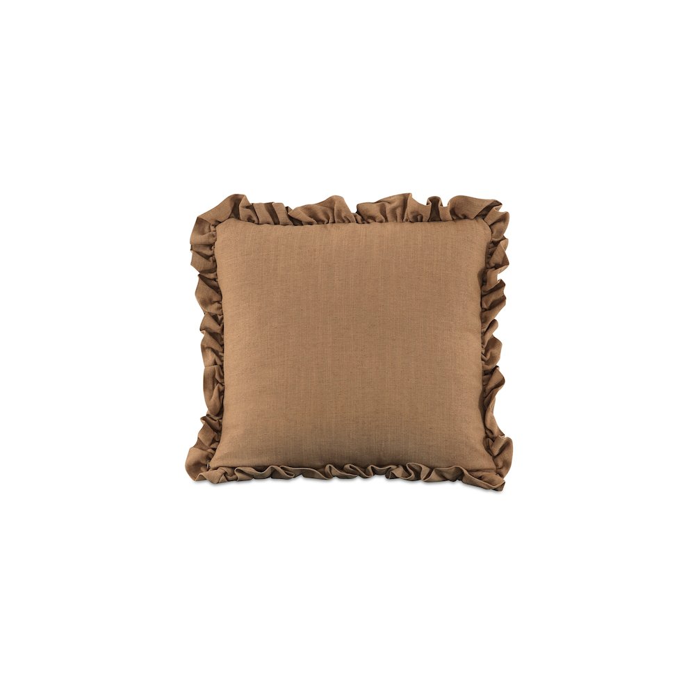 Betty 25 Inch Cushion Ginger. Picture 1