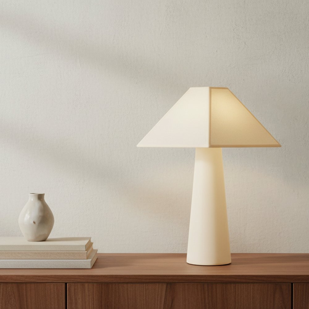 Gigi Table Lamp Cream. Picture 4