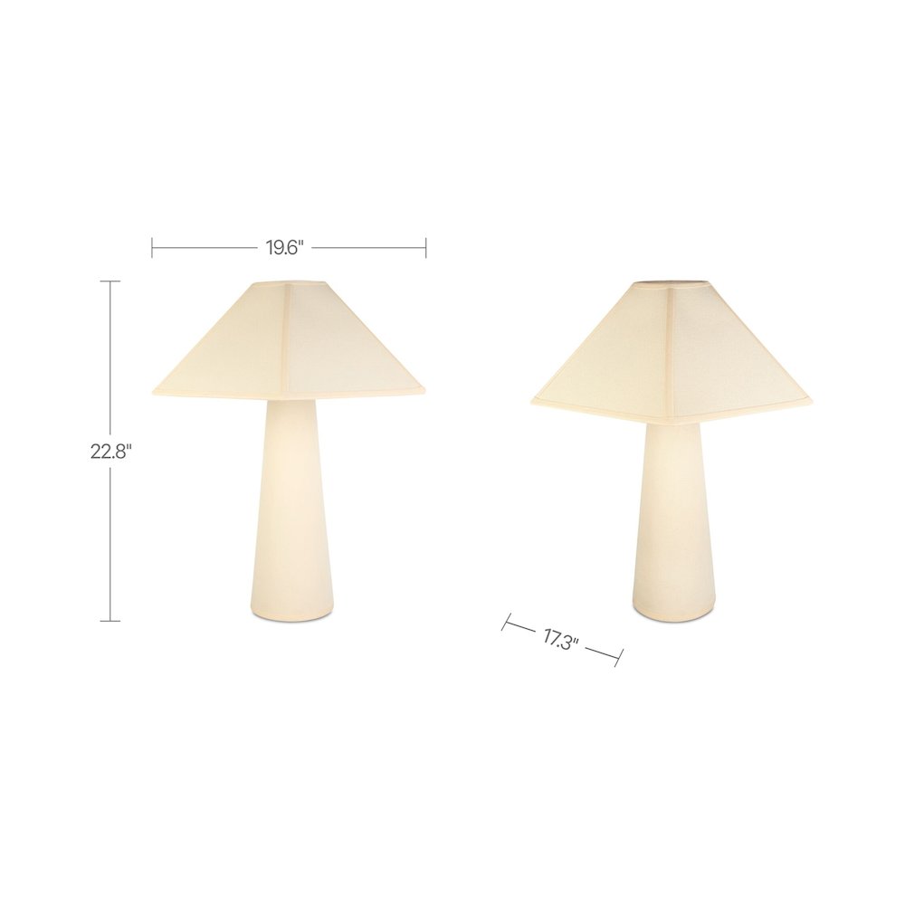 Gigi Table Lamp Cream. Picture 5